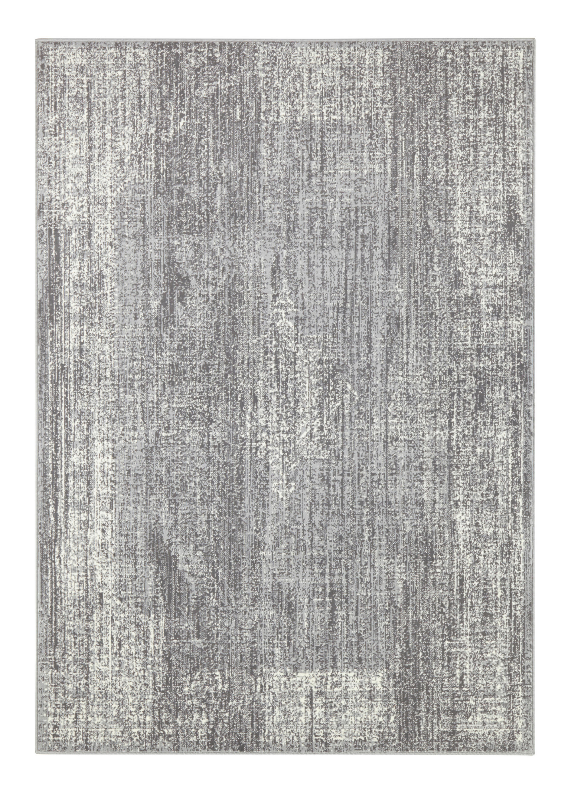 VINTAGE-TEPPICH 120/170 cm Celebration Creme, Grau  - Creme/Grau, Design, Kunststoff/Textil (120/170cm) - Linea Natura