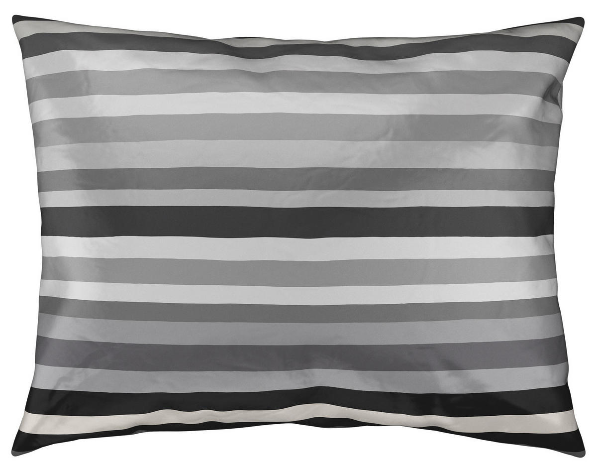 POSTEĽNÁ BIELIZEŇ, satén, antracitová, 140/200 cm - antracitová, Basics, textil (140/200cm) - Novel