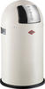 ABFALLSAMMLER PUSHBOY 50 L  - Sandfarben/Edelstahlfarben, Basics, Kunststoff/Metall (40/75,5cm) - Wesco