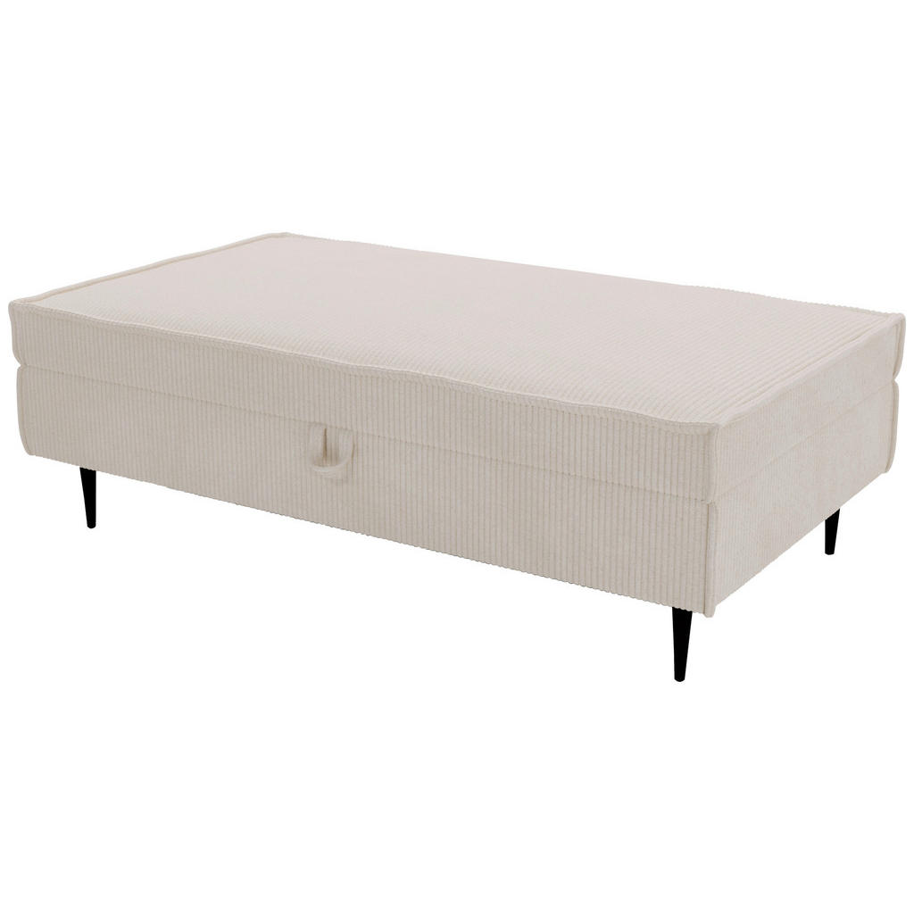 Thumbnail - Livetastic Hocker, Beige, Textil, rechteckig, 135x45x75 cm, Made in EU, Stauraum, Stühle