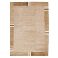 WOLLTEPPICH 170/240 cm Sensation Silk Lakir  - Hellbraun, Basics, Textil (170/240cm) - Cazaris