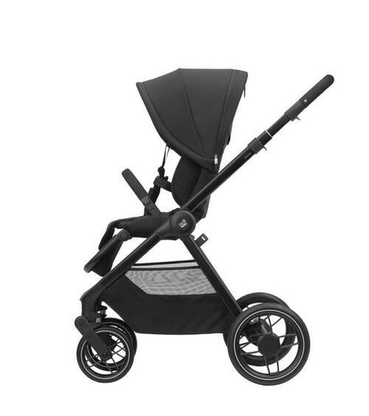 KINDERWAGENSET  Oxford Plus Bundle  Twillic Black  - Schwarz, Basics - Maxi-Cosi