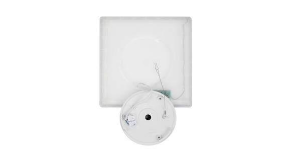 LED-DECKENLEUCHTE Giga 29,3/29,3/2,8 cm  - Weiß, Basics, Kunststoff (29,3/29,3/2,8cm) - Novel