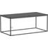 COUCHTISCH rechteckig Anthrazit - Anthrazit, Design, Glas/Metall (94/47/38cm) - Novel COUCHTISCH rechteckig Anthrazit - Anthrazit, Design, Glas/Metall (94/47/38cm) - Novel
