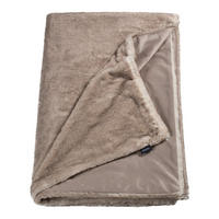 FELLDECKE FUR 130/170 cm  - Naturfarben, Design, Textil (130/170cm) - Joop!