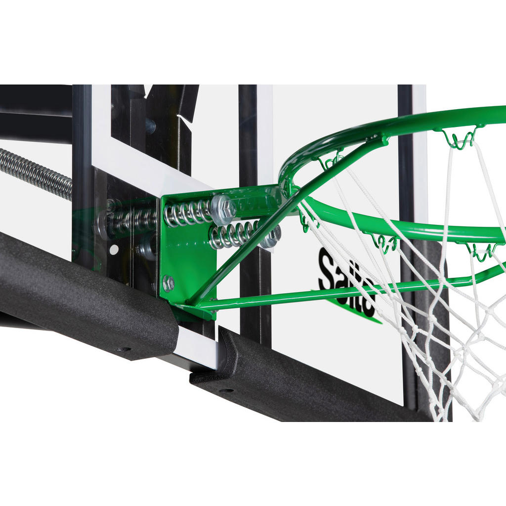 Thumbnail - Salta Basketballständer, Grün, Schwarz, Metall, Kunststoff, 128x296-371x210 cm, höhenverstellbar, stabiler Standfuß, wit...
