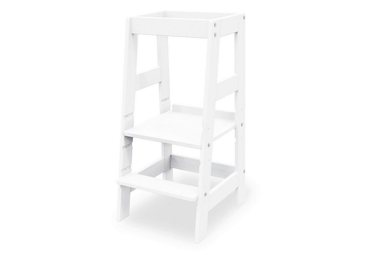 LERNTURM Pinolino Fino  - Weiß, Basics, Holz (40/85/47cm) - Pinolino