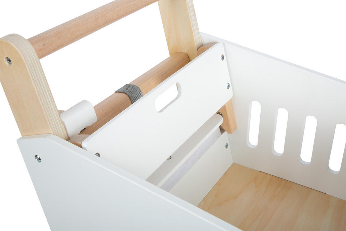 KINDEREINKAUFSWAGEN  - Multicolor, Basics, Holz/Kunststoff (42/53/30cm) - small foot