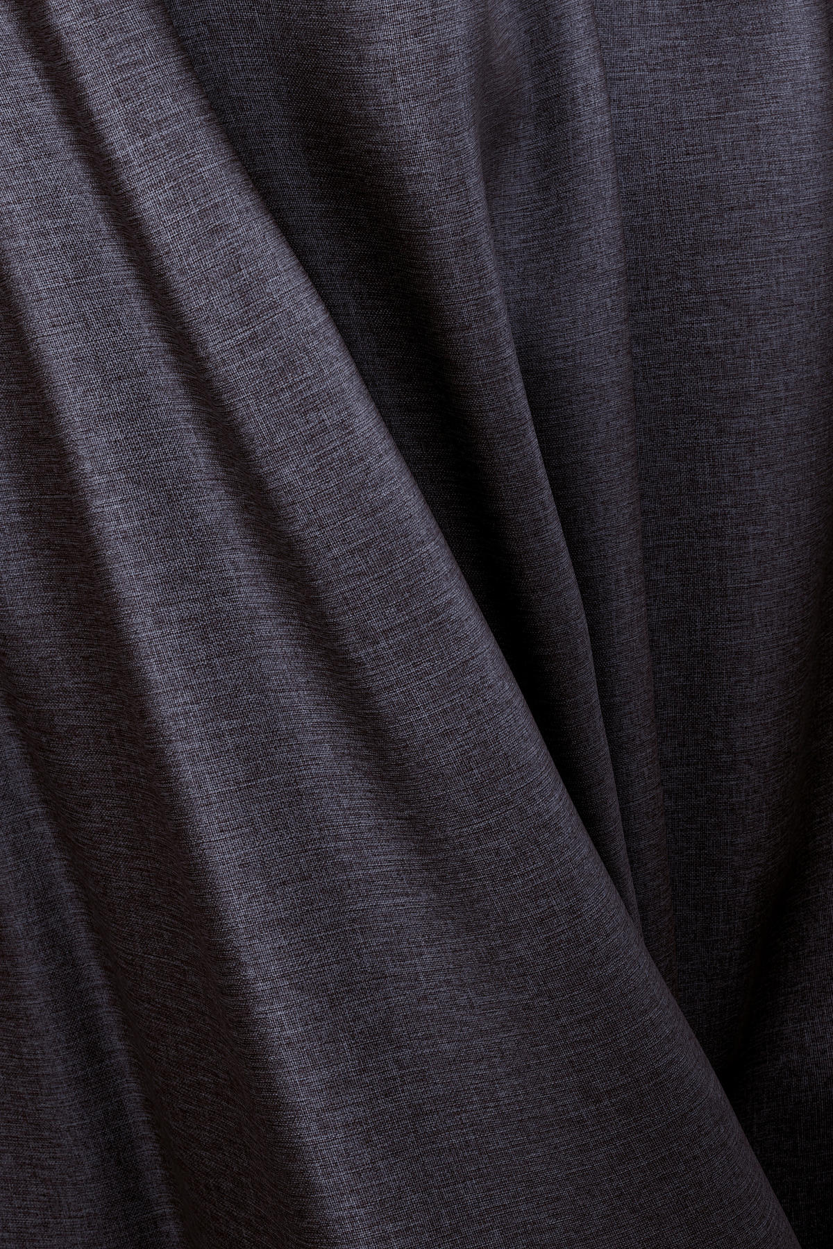 SCHLAUFENSCHAL  blickdicht  135/245 cm   - Anthrazit, Basics, Textil (135/245cm)