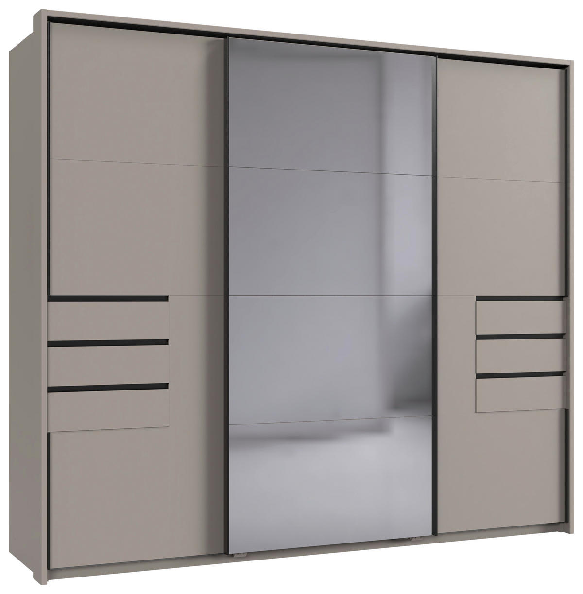 PASSEPARTOUT - Grau/Sahara, MODERN, Holzwerkstoff (228/200/12cm) - MID.YOU