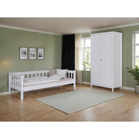 EINZELZIMMER Weiß  - Naturfarben/Weiß, MODERN, Holz - MID.YOU