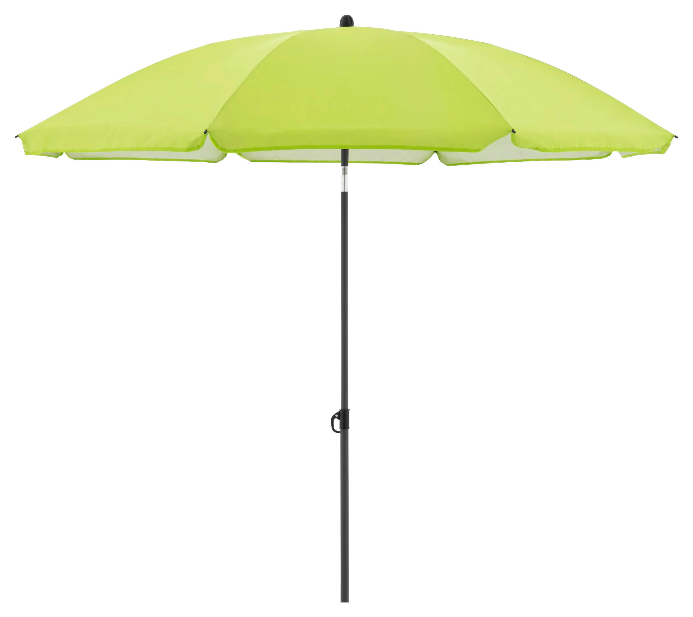 SONNENSCHIRM 160 cm Grün  - Anthrazit/Grün, Design, Textil/Metall (160/160cm) - Doppler