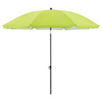 SONNENSCHIRM 160 cm Grün  - Anthrazit/Grün, Design, Textil/Metall (160/160cm) - Doppler