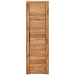 GARDEROBENSCHRANK  in 60/199/40 cm  - Eichefarben/Schwarz, KONVENTIONELL, Holz/Holzwerkstoff (60/199/40cm) - Carryhome