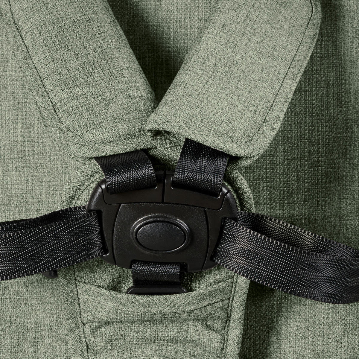 BUGGY  - Schwarz/Grün, Trend, Kunststoff/Textil (55/56/107cm) - Jimmylee