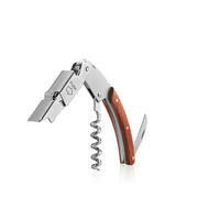KELLNERMESSER - Silberfarben/Braun, Basics, Holz/Metall (10,7/3,2/1,5cm) - Gefu