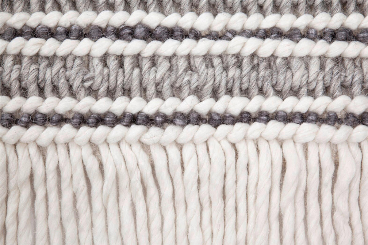RAVNO TKANA PREPROGA  Natura     120/170 cm    tkano  siva, naravne barve  - siva/naravne barve, Basics, tekstil (120/170cm) - Kayoom