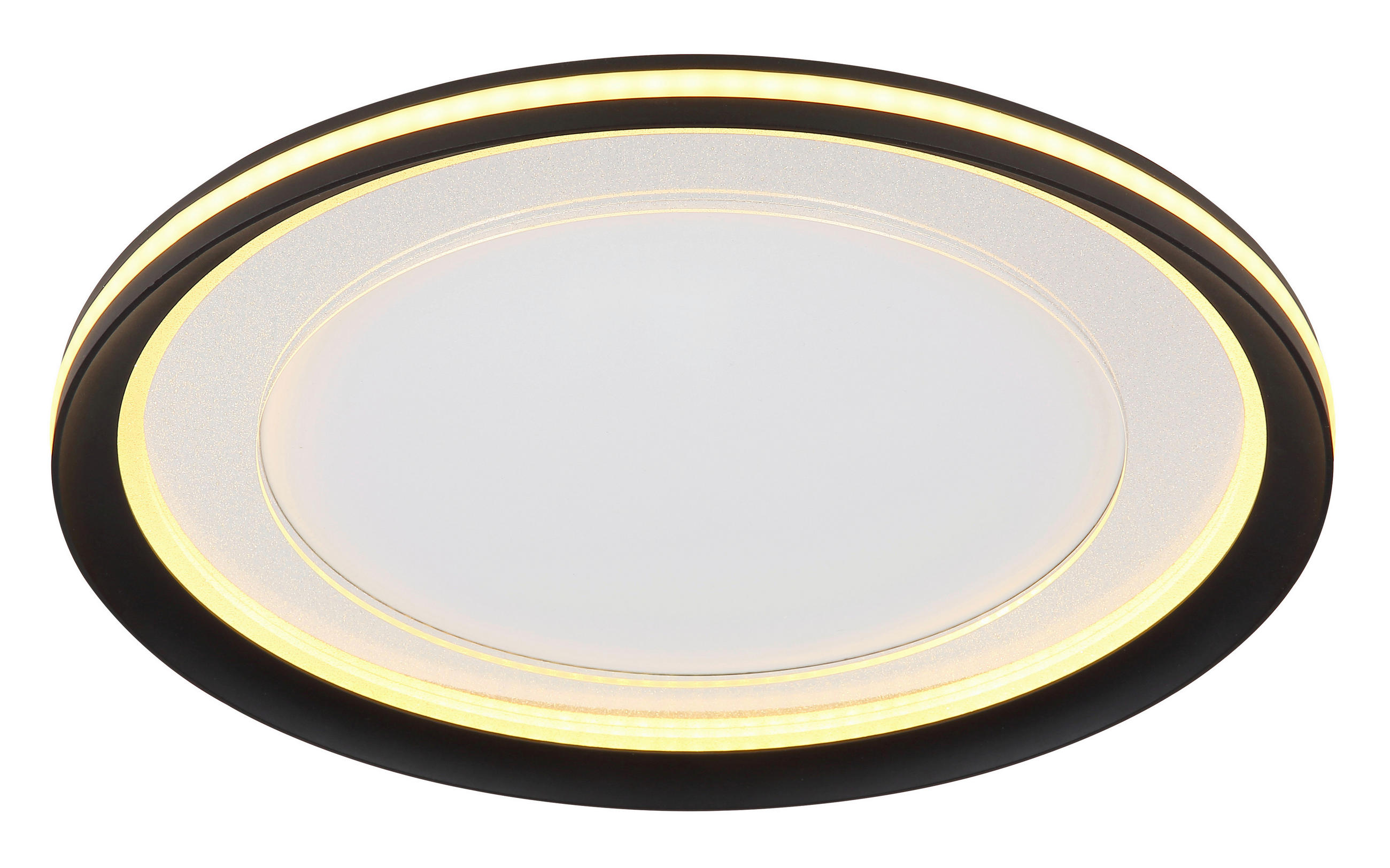 PLAFONIERĂ - alb/opal, Design, plastic/metal (41,5/6cm) - Globo