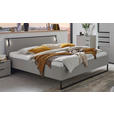 BETT 180/200 cm  in Graphitfarben, Sahara  - Schwarz/Graphitfarben, Design, Holzwerkstoff/Metall (180/200cm) - Carryhome