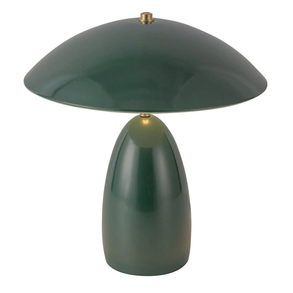 LED-TISCHLEUCHTE Alora Mood 30,5/35,2 cm  - Dunkelgrün, Design, Metall (30,5/35,2cm) - Elstead Lighting