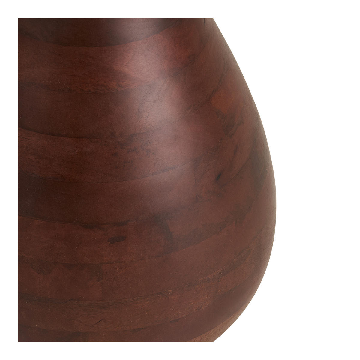 BEISTELLTISCH in Stein 40/40/41 cm  - Dunkelbraun/Weiß, Design, Holz/Stein (40/40/41cm) - MID.YOU