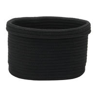 AUFBEWAHRUNGSKÖRBCHEN  - Schwarz, Basics, Textil (24/18/16cm) - Aquanova