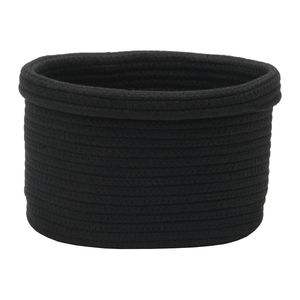 AUFBEWAHRUNGSKÖRBCHEN  - Schwarz, Basics, Textil (24/18/16cm) - Aquanova