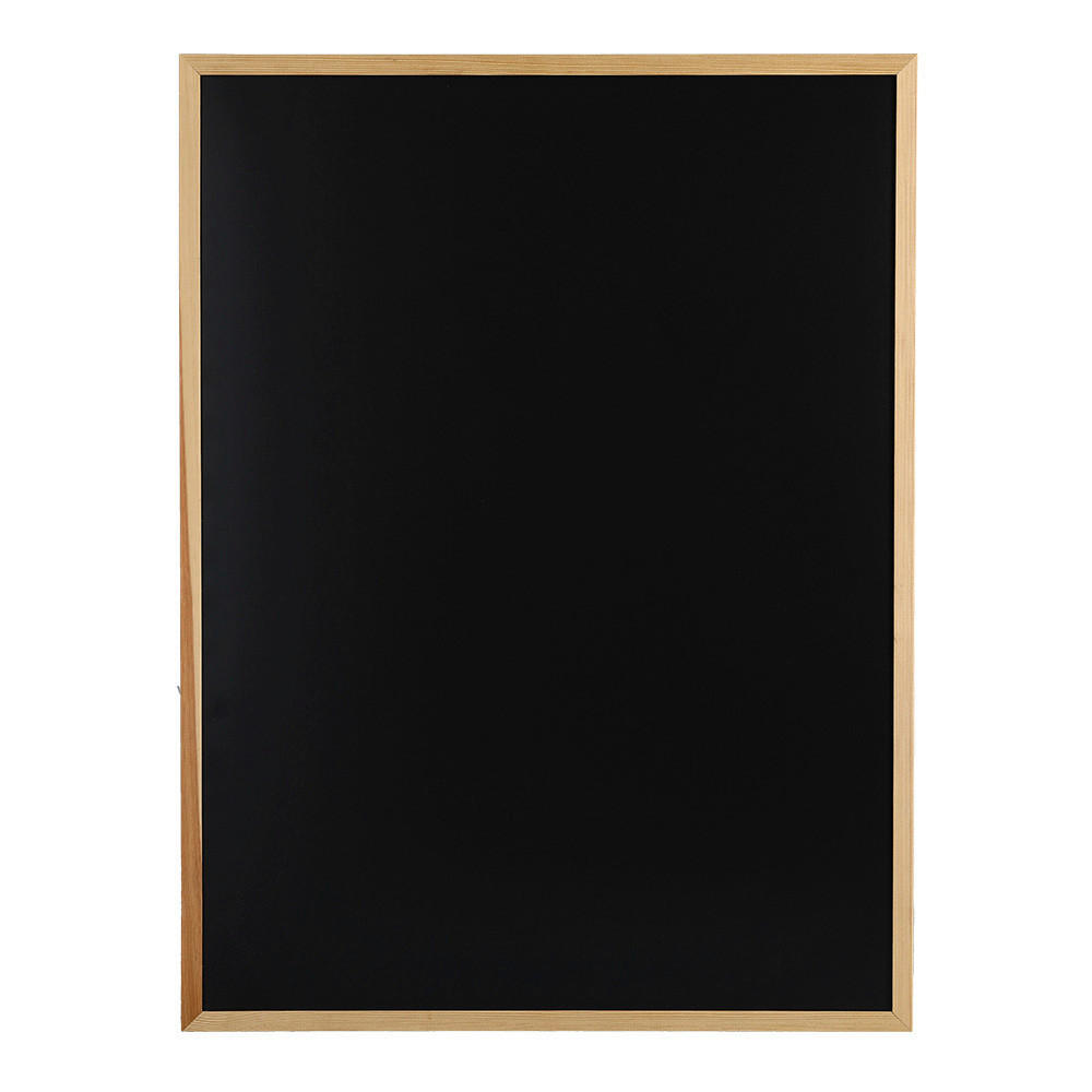 MAGNETTAFEL  - Schwarz/Naturfarben, Basics, Holz/Metall (80/60/1,3cm) - Zeller Present