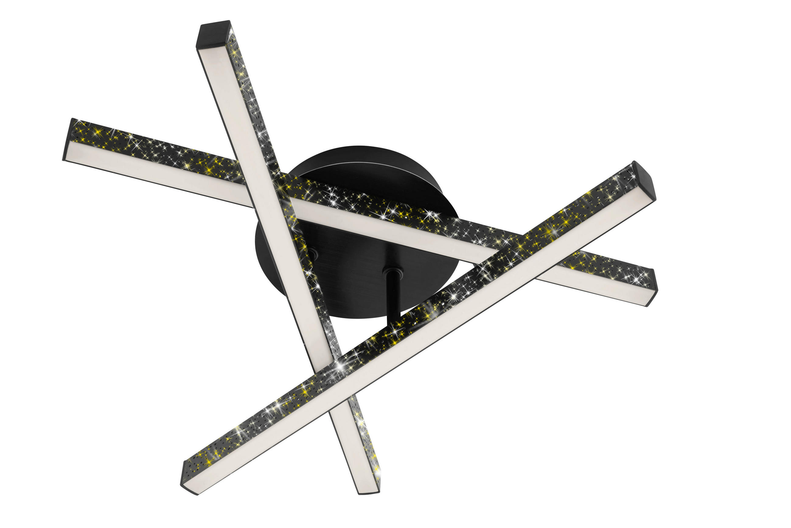 LED-TAKLAMPA 40/35,5/11,2 cm  - svart, Basics, metall (40/35,5/11,2cm)