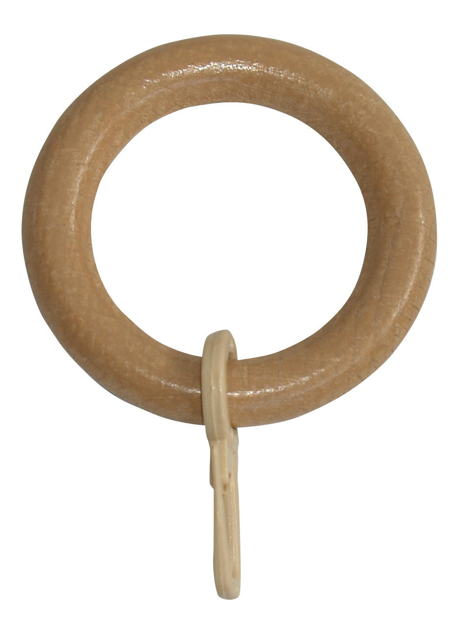 Vorhangringe Naturfarben Benno Kiefer 10 Stk.