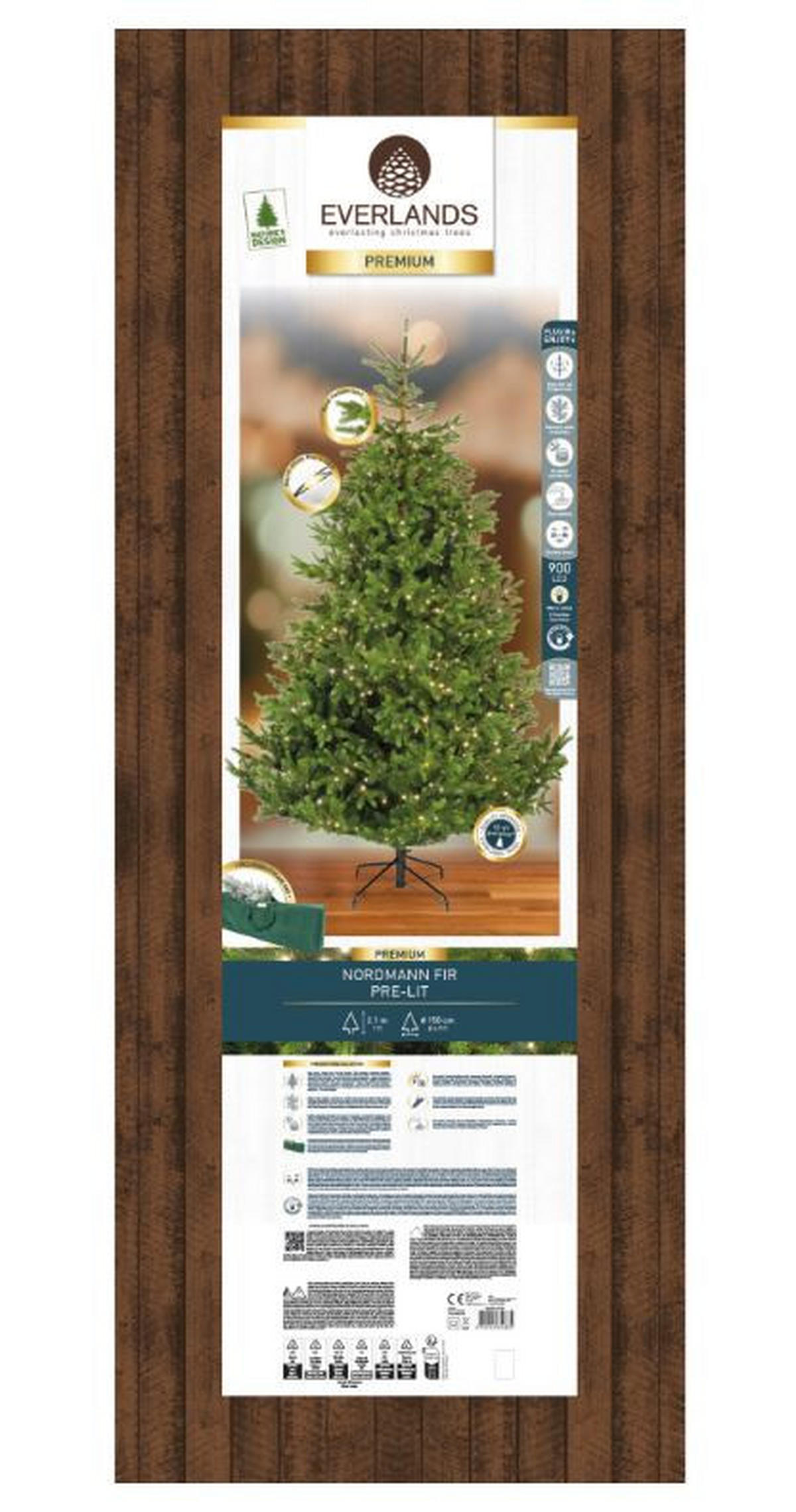 BOŽIČNA JELKA  - Basics (150/210cm) - X-Mas