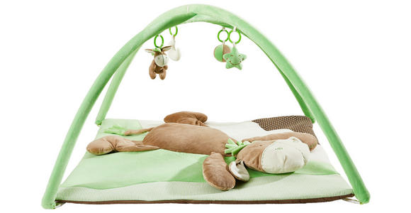 SPIELBOGEN - Schlammfarben/Grün, Basics, Kunststoff/Textil (80/80/60cm) - My Baby Lou
