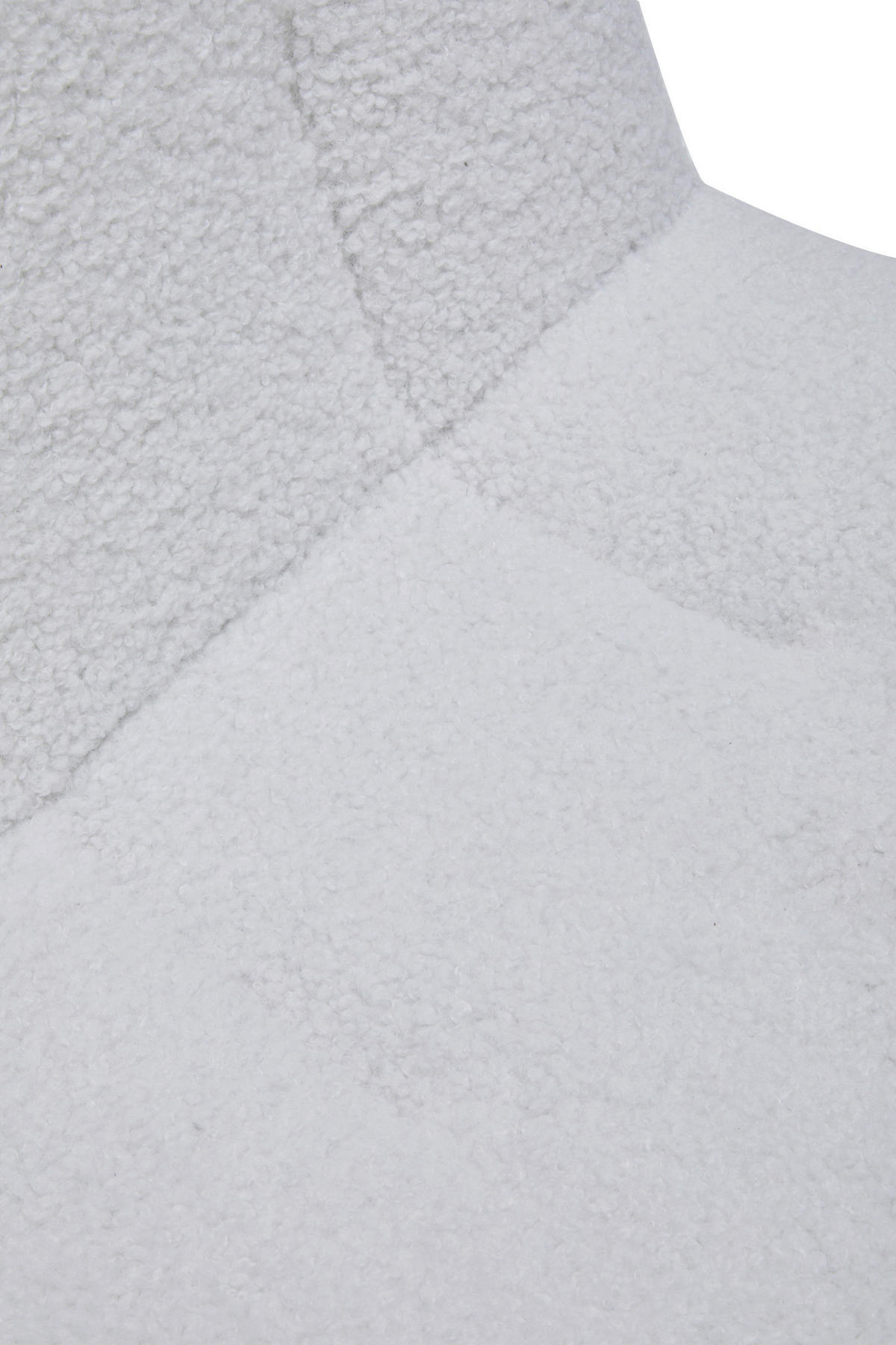 SESSEL Bouclé Weiß    - Schwarz/Weiß, MODERN, Textil/Metall (74/67/93cm) - MID.YOU