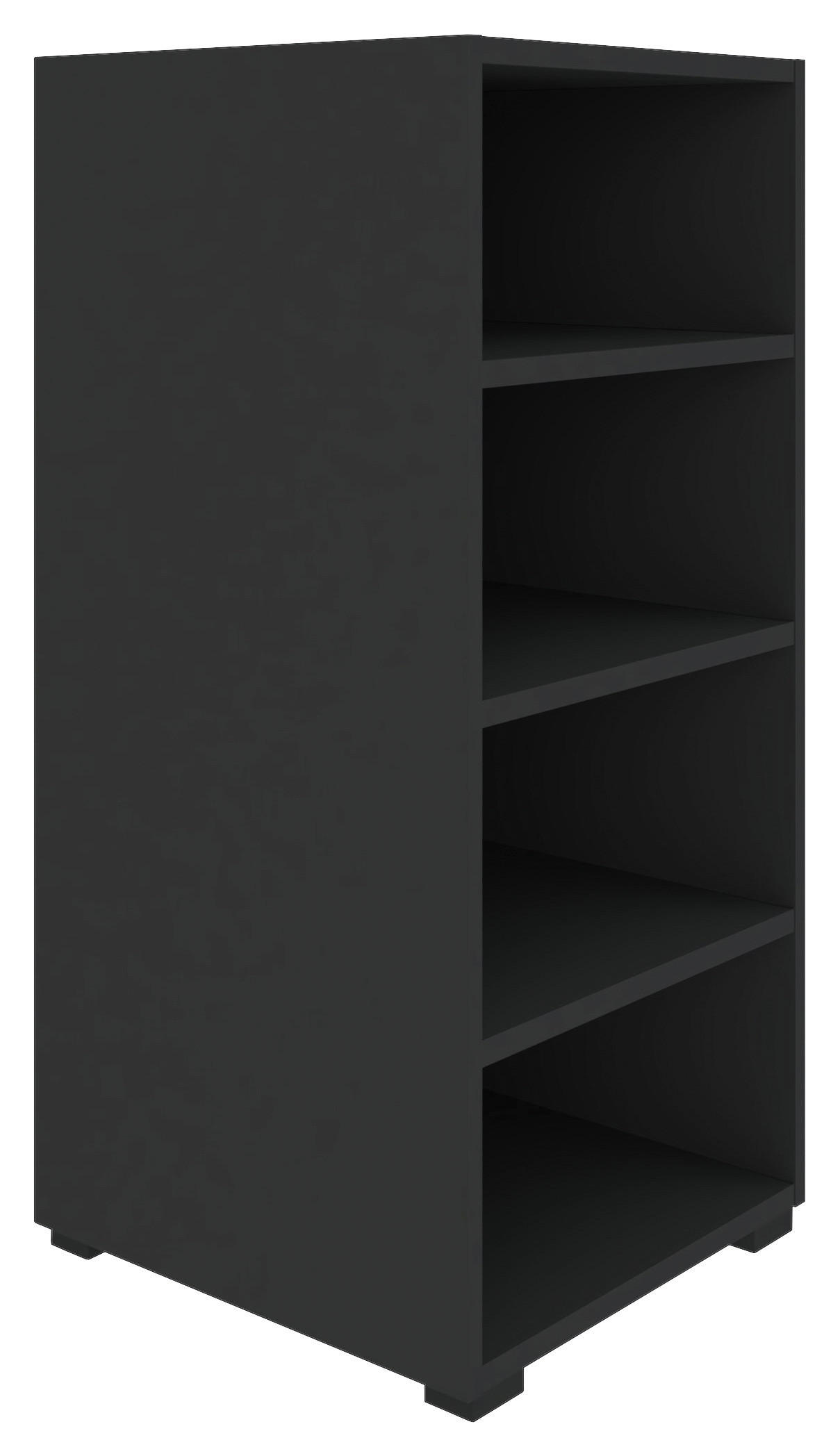 Hom`in Regal Anthrazit 46x90x40 cm