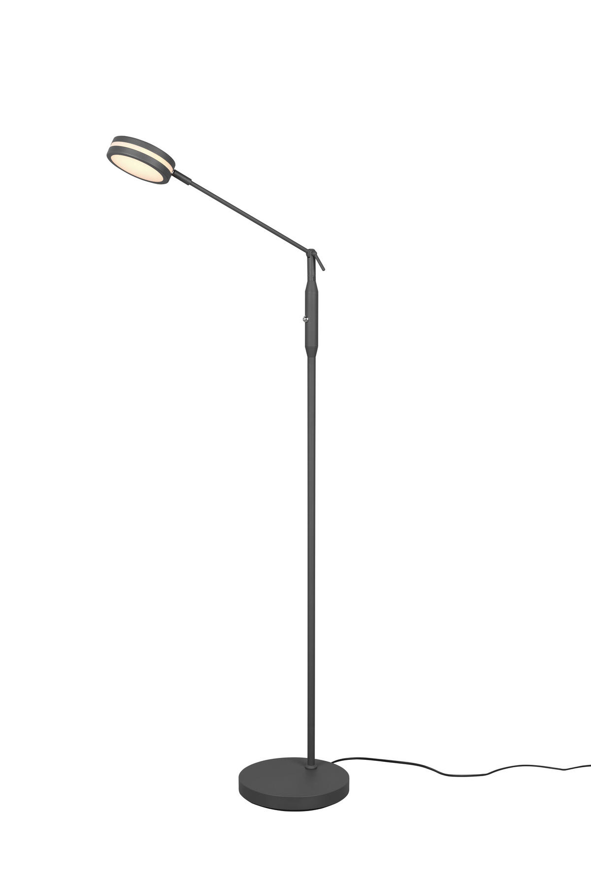 LED-STEHLEUCHTE    - Anthrazit, Basics, Metall (133/23/41cm) - Trio Leuchten