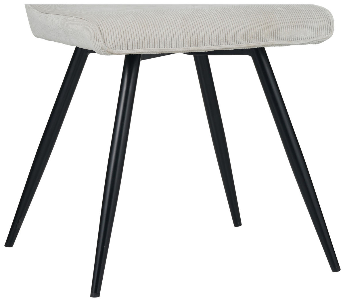 ŽIDLE, béžová - černá/béžová, Design, kov/textil (46/92/61cm) - Boxxx