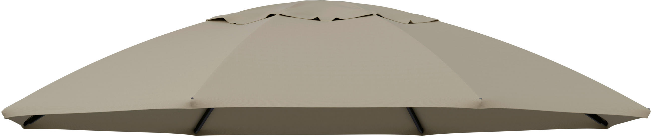 ABDECKHAUBE  - Beige, Basics, Textil (375/8/375cm) - Gardenson