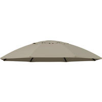 ABDECKHAUBE  - Beige, Basics, Textil (375/8/375cm) - Gardenson