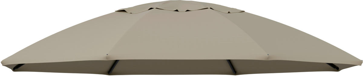 ABDECKHAUBE  - Beige, Basics, Textil (375/8/375cm) - Gardenson