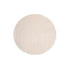 HOCHFLORTEPPICH 120/120 cm My Diamond Creme  - Creme, Design, Textil (120/120cm) - Obsession