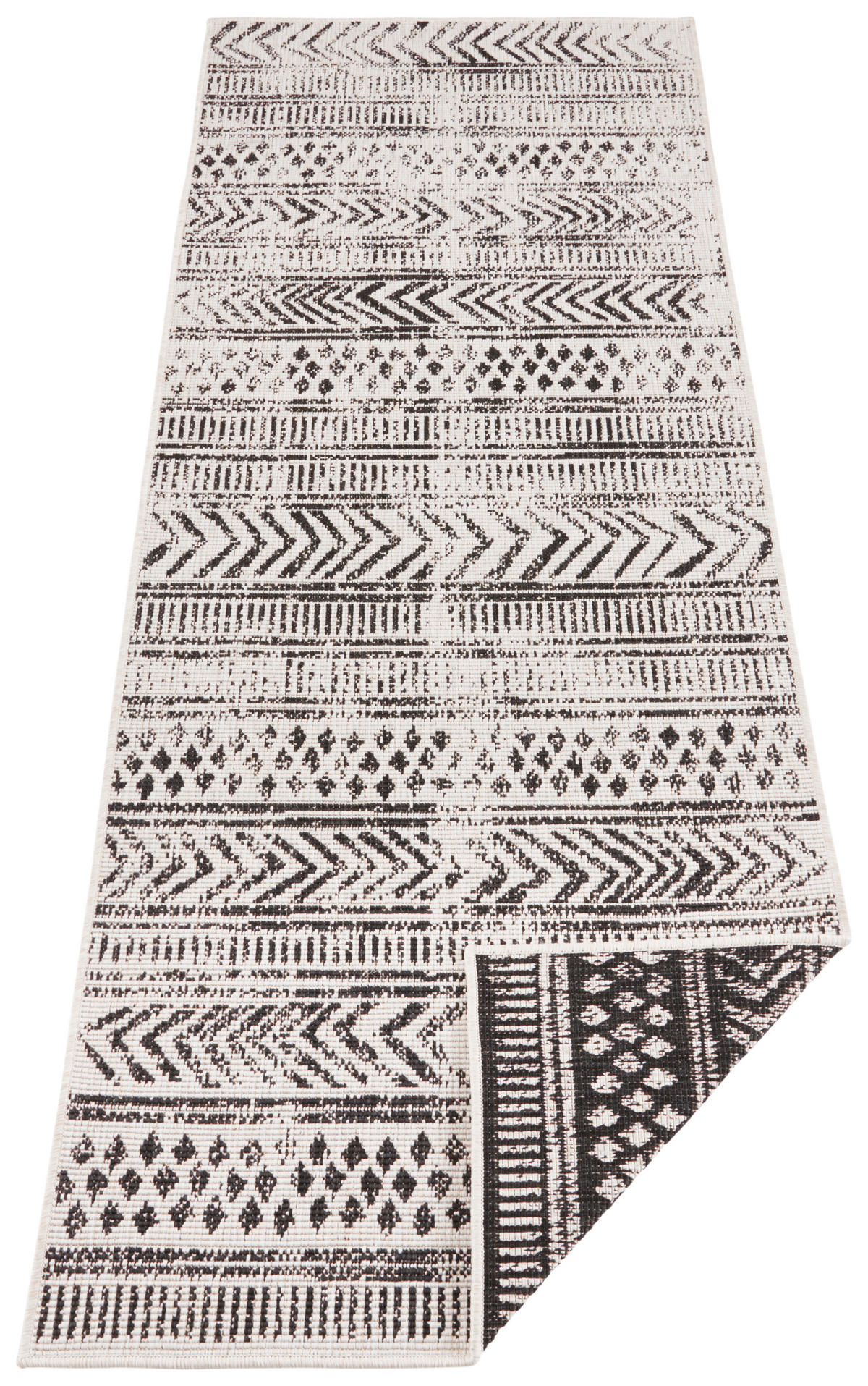 LÄUFER 80/350 cm Twin Supreme  - Creme/Schwarz, Design, Kunststoff (80/350cm)