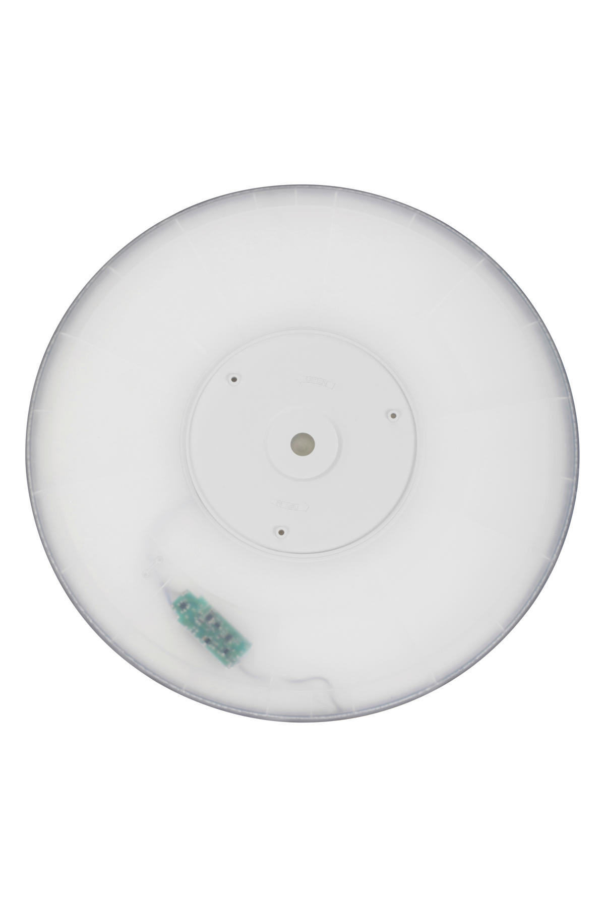 STROPNÍ LED SVÍTIDLO, 42/2,9 cm  - černá, Basics, plast (42/2,9cm) - Novel