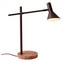 STOLNÍ LAMPA, nástěnný stmívač, E14, 44/18/59 cm - bordeaux, Design, kov/kámen (44/18/59cm) - It's about Romi