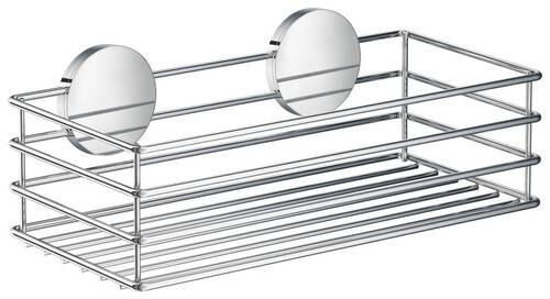 DUSCHKORB - Chromfarben, Basics, Metall (25/5/12cm)