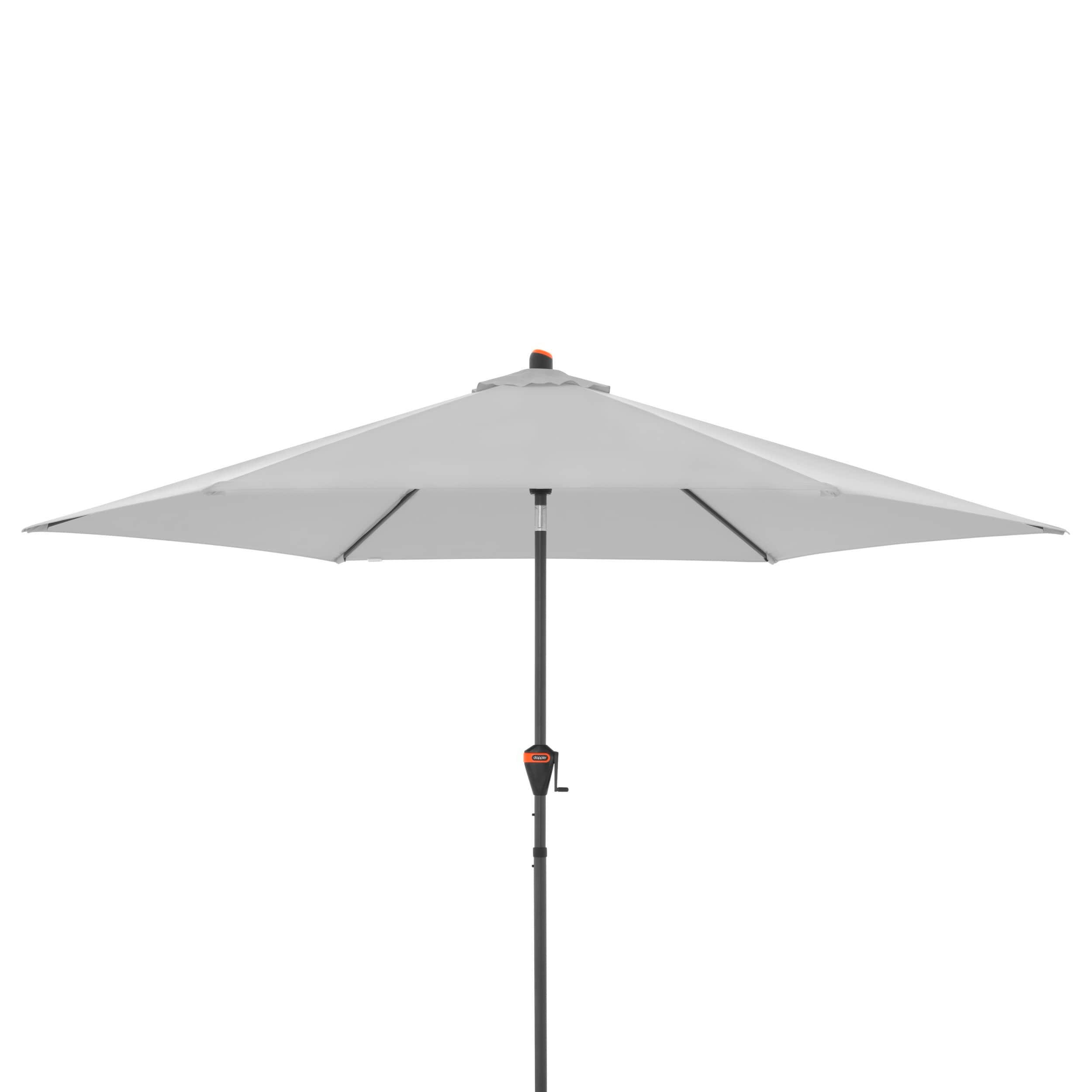 NAPERNYŐ  305/305 cm  - világosszürke/antracit, Basics, textil/fém (305/305cm)