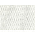 ECKSOFA Weiß Flachgewebe  - Chromfarben/Weiß, KONVENTIONELL, Textil/Metall (282/224cm) - Hom`in