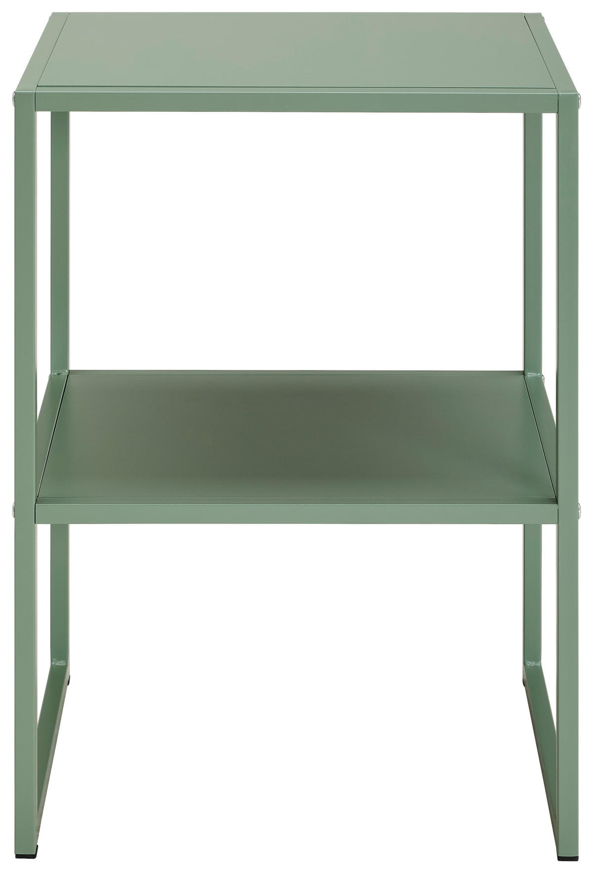 BEISTELLTISCH Metall, Holzwerkstoff 43/33/60 cm  - Grün, Design, Holzwerkstoff/Metall (43/33/60cm) - home24