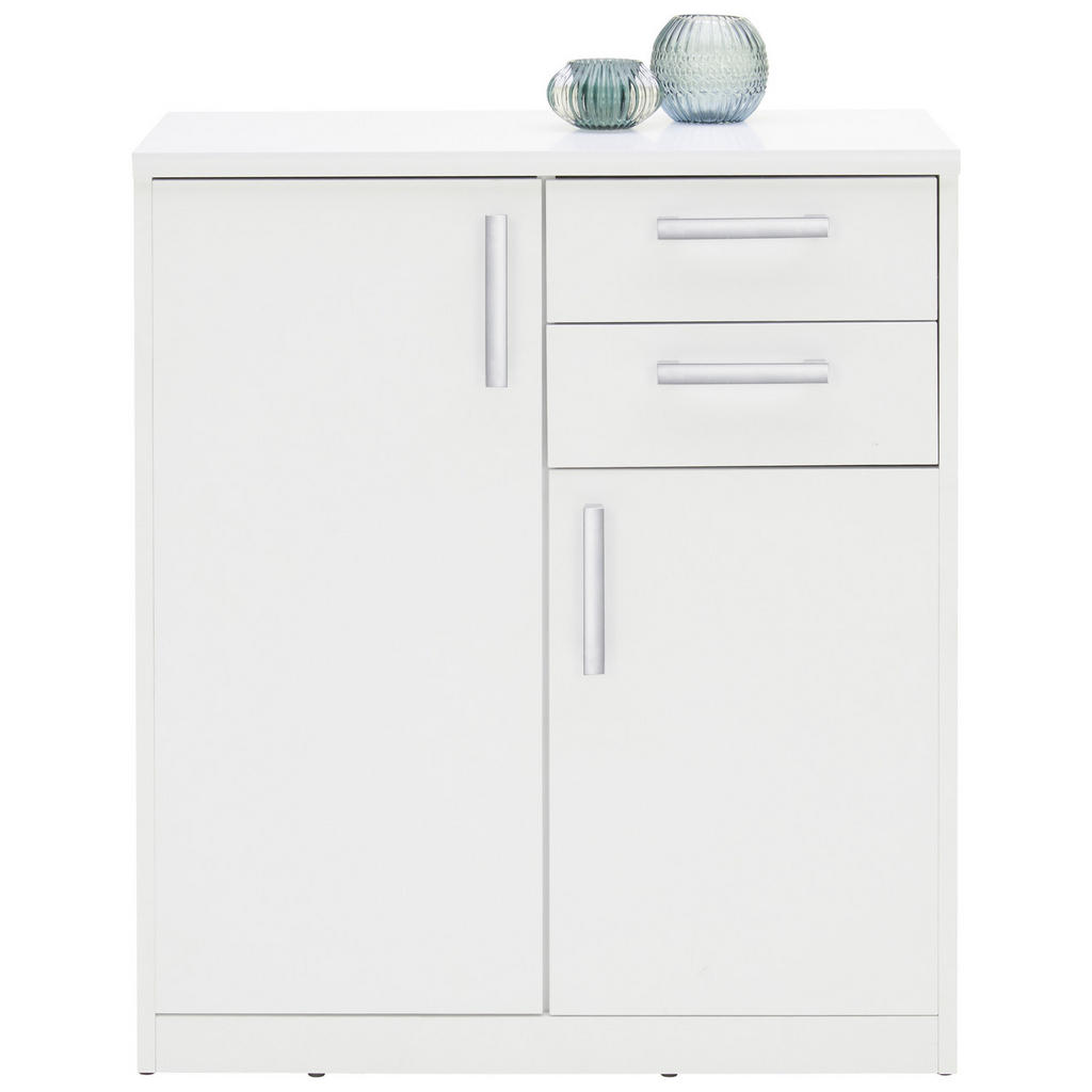 Thumbnail - Xora Kommode, Weiß, Holzwerkstoff, 3 Fächer, 2 Schubladen, 72x84x36 cm, Typenauswahl, Wohnzimmer, Kommoden & Sideboards,...
