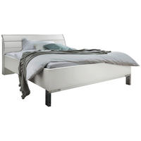 BETT 180/200 cm,  in Weiß,  - Weiß, KONVENTIONELL, Metall (180/200cm) - Venda