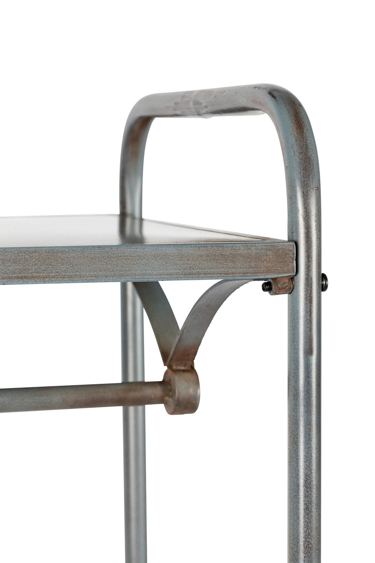 KLEIDERWAGEN in Graphitfarben 61/171/36 cm   - Graphitfarben, Trend, Metall (61/171/36cm) - Livetastic